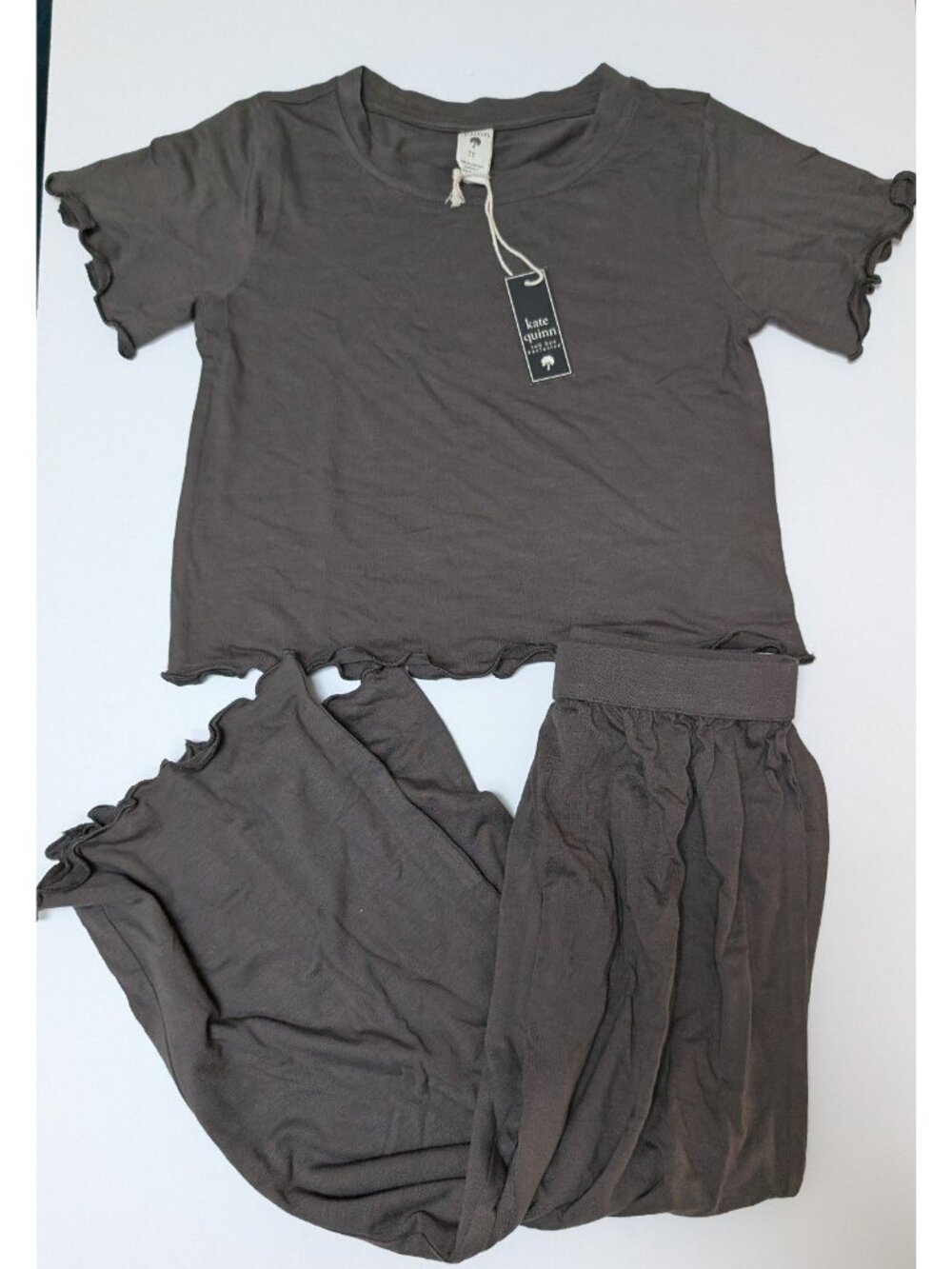 Kate Quinn Bamboo Short Sleeve Jade Set 7Y Beluga